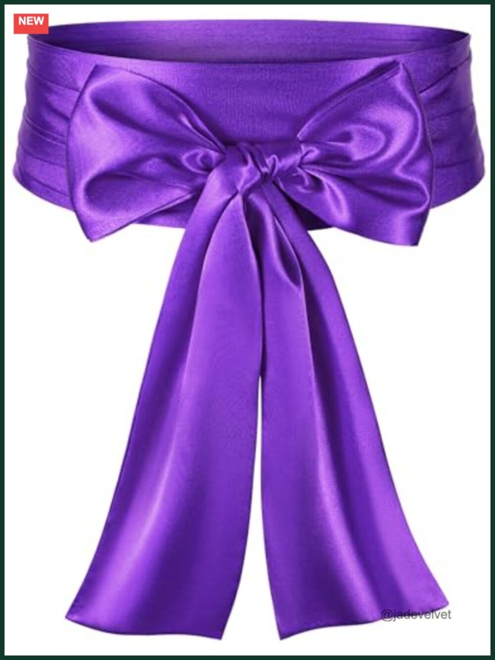 Satin Sash Belt Wedding Party Dress Halloween Cosplay Costume Accessory
